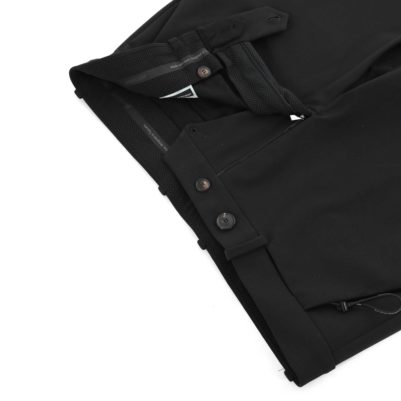 RRD Winter Chino Trouser in Black Waist