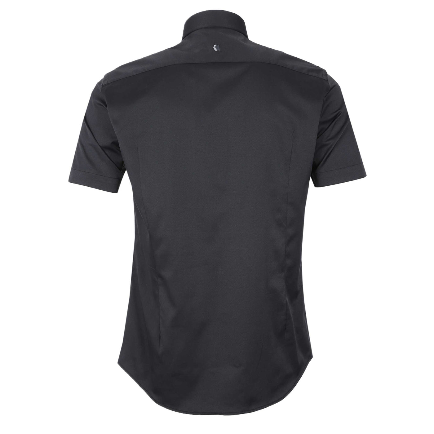 Remus Uomo 2 Way Stretch SS Shirt in Black Back