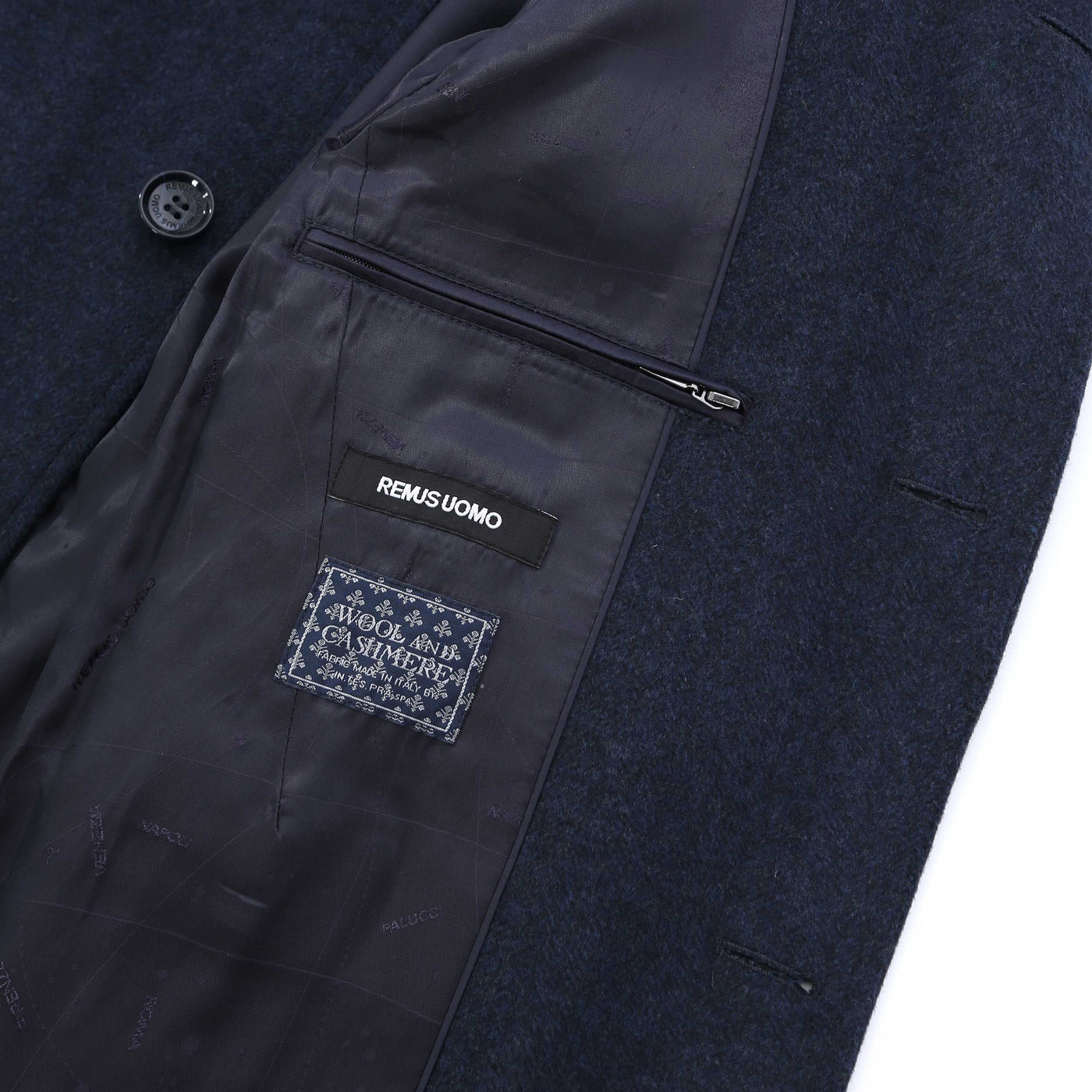 Remus Uomo Jonah Jacket in Navy Inside Pocket