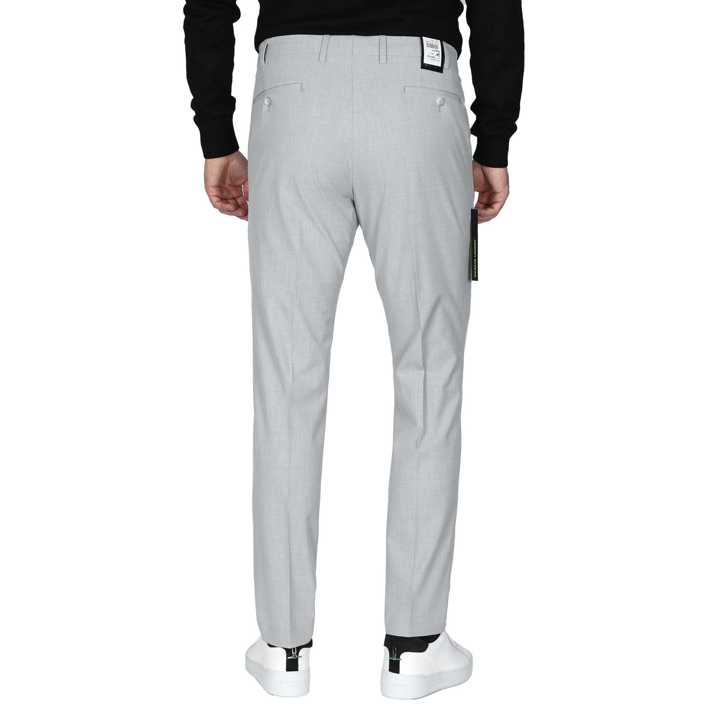 Remus Uomo Massa Trouser in Grey Back