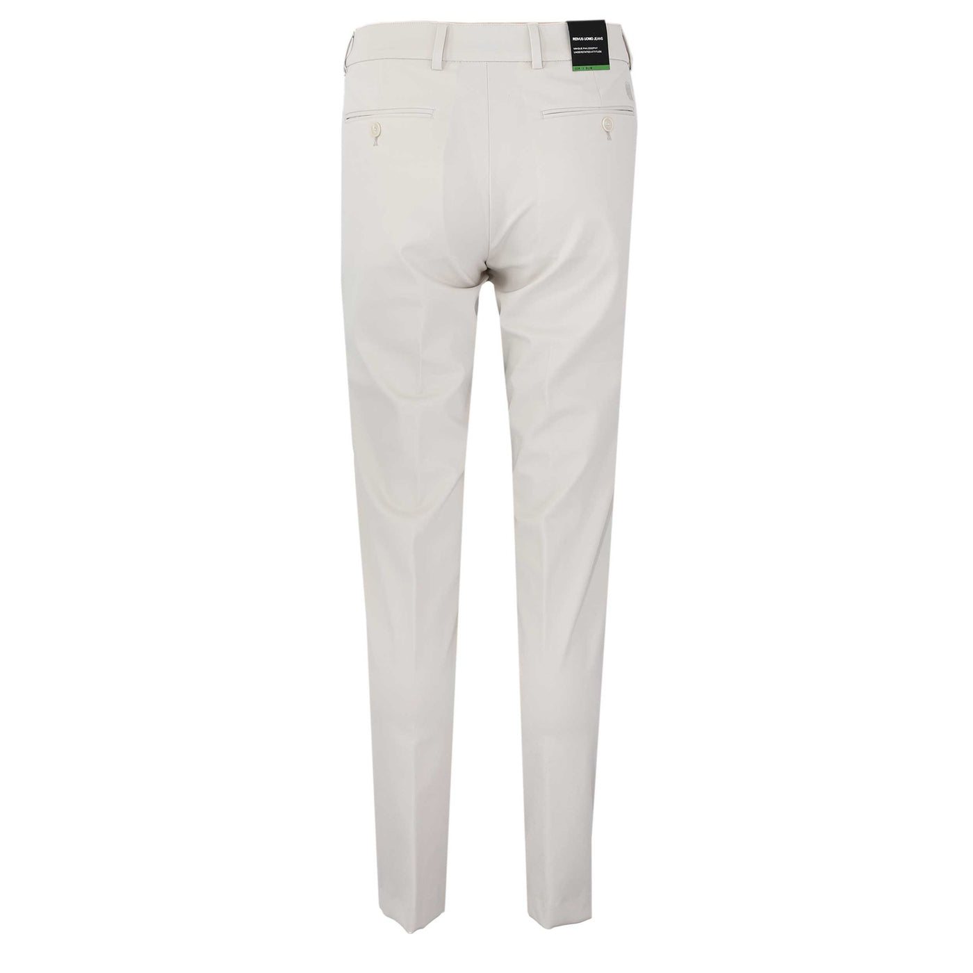 Remus Uomo Sondrio Trouser in Cream Back