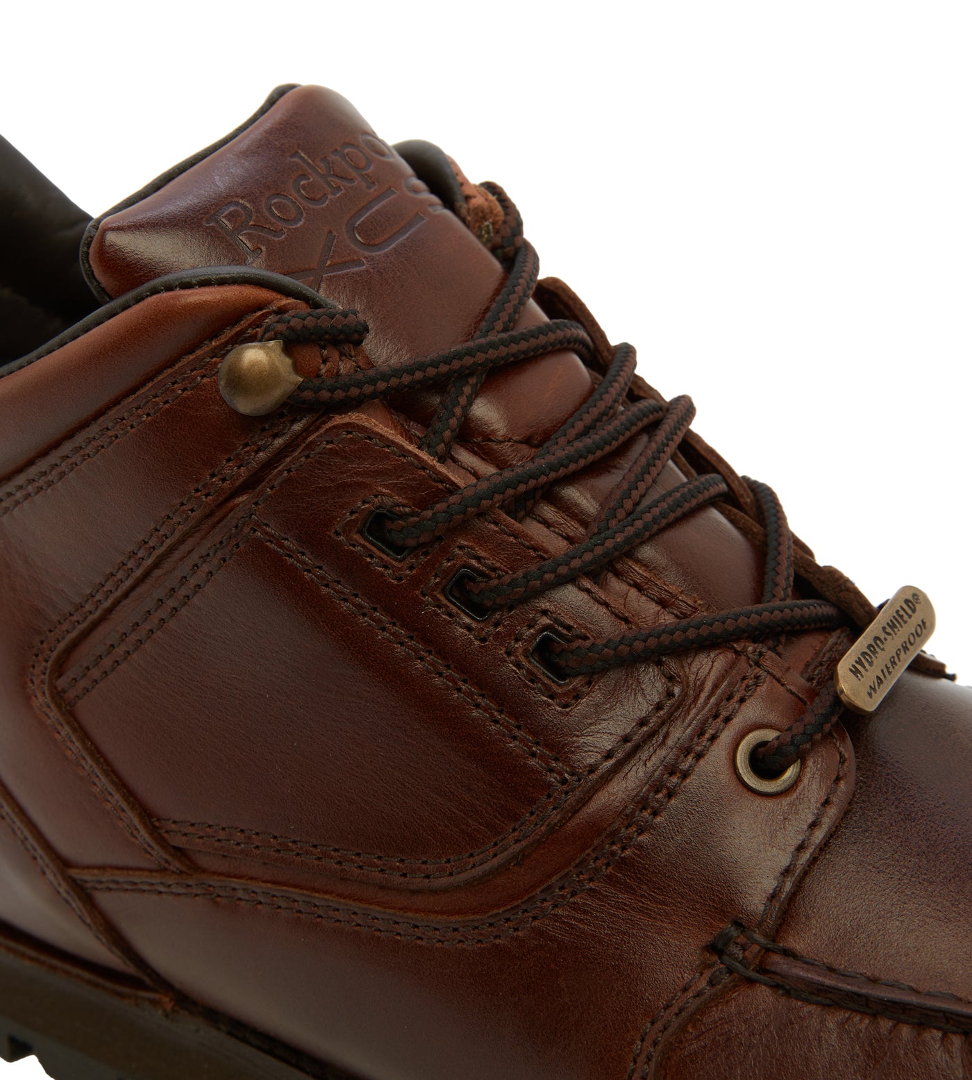 Rockport UMBWE Hiker Boot in Dark Brown Laces