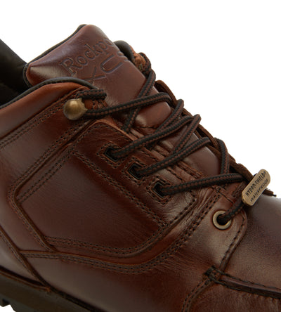 Rockport UMBWE Hiker Boot in Dark Brown Laces
