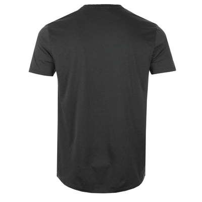 Sandbanks Badge Logo T Shirt in Anthracite Back