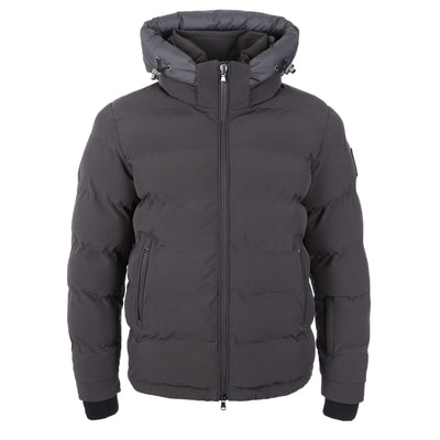 Sandbanks Banks Puffer Jacket in Charcoal