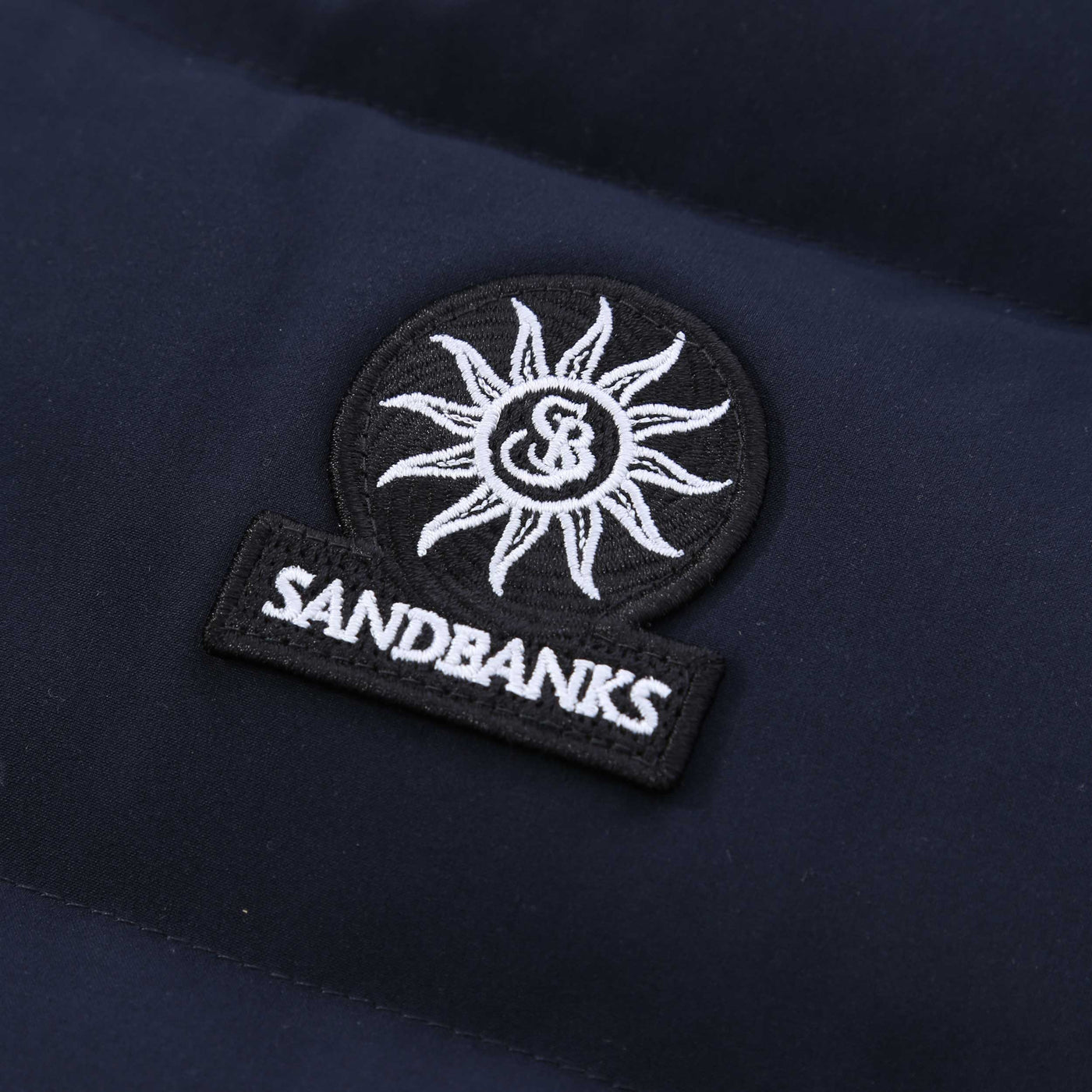 Sandbanks Explorer Gilet in Navy Logo