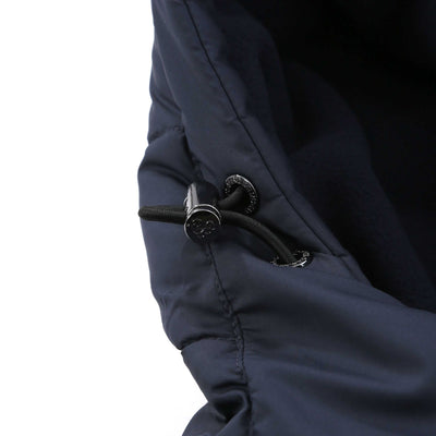 Sandbanks Frontier Micro Puffer Gilet in Navy Toggle