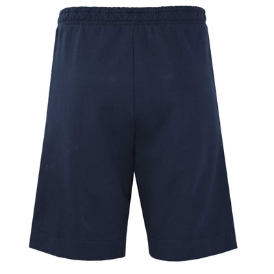 Sandbanks Interlock Sweat Short in Navy Back