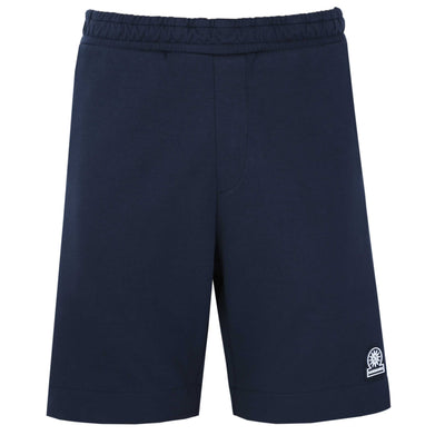 Sandbanks Interlock Sweat Short in Navy