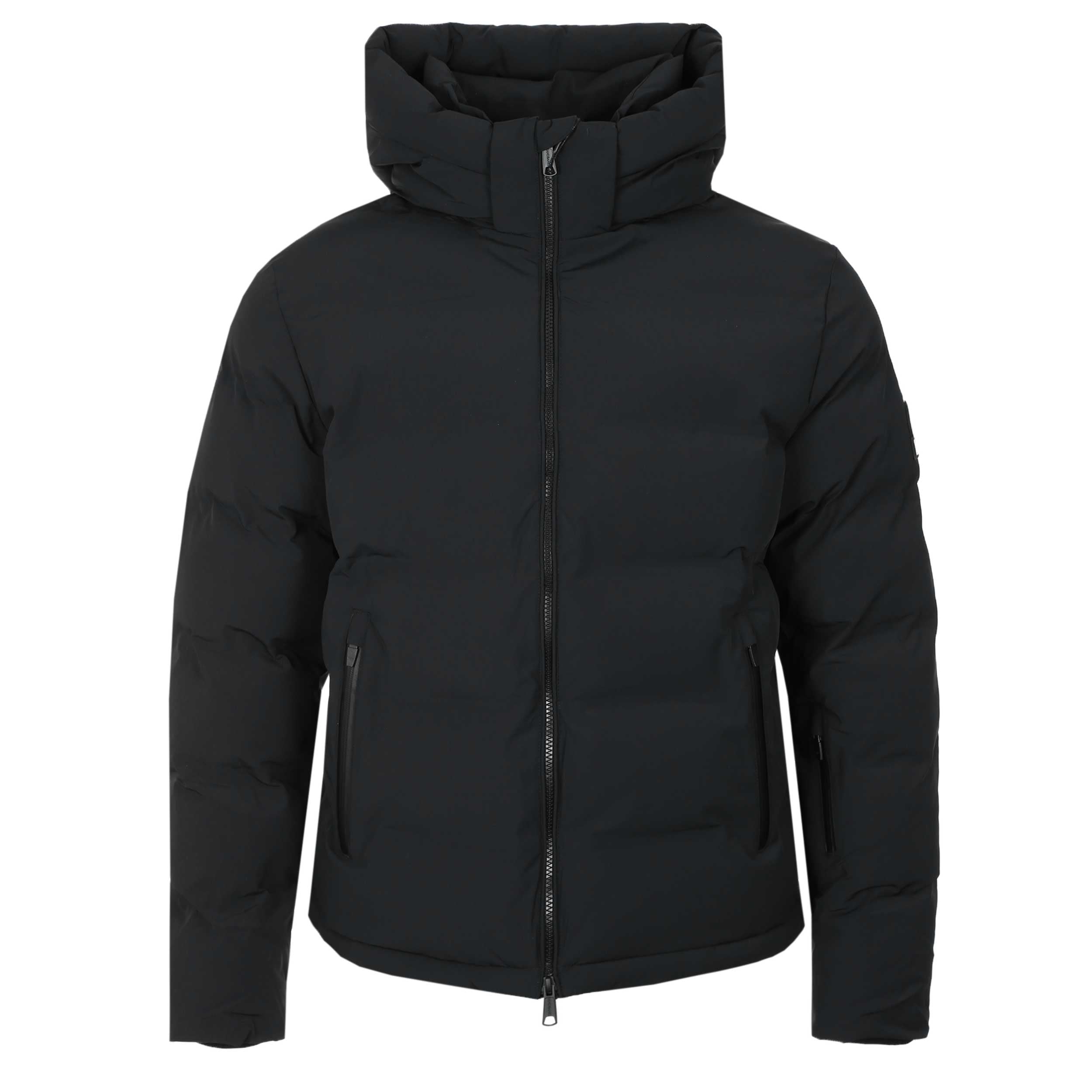 Sandbanks Waterproof Banks Puffer Jacket in Black