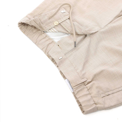 Seinse Elasticated Waistband Trouser in Beige Waist
