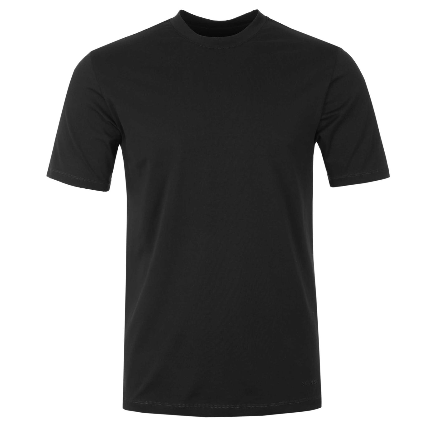 Seinse Essential Crew Neck T Shirt in Black