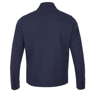 Seinse Patch Pocket Shacket in Navy