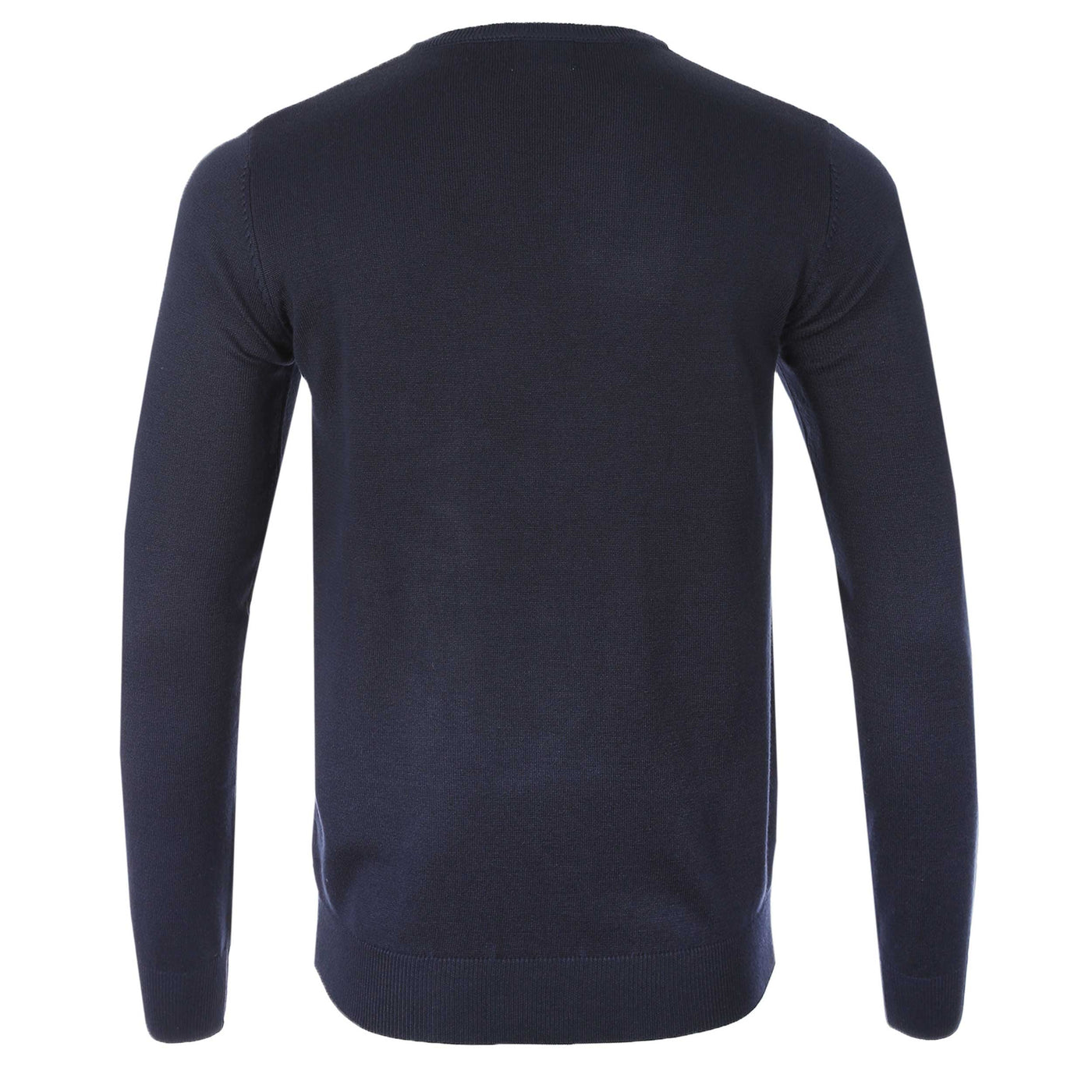 Seinse V Neck Knitwear in Navy Back