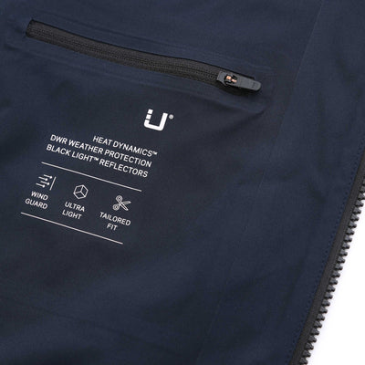 UBR Nano Jacket in Navy Details