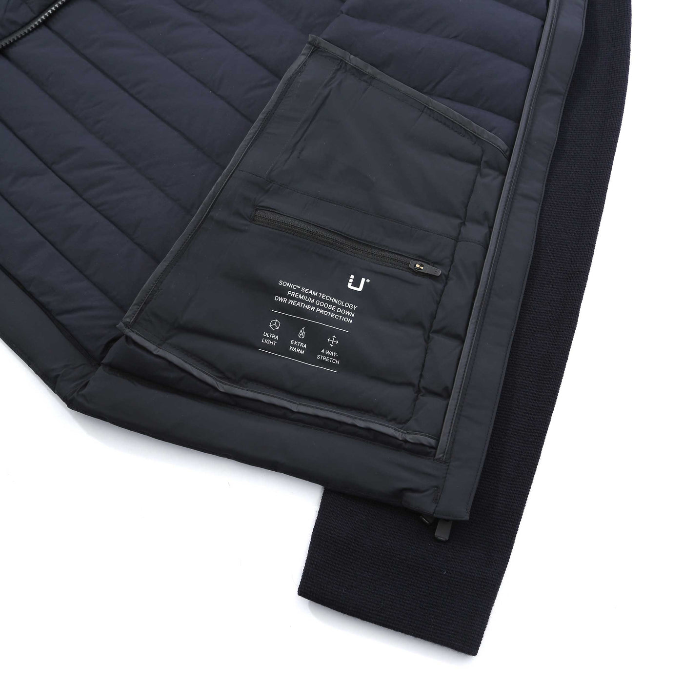 UBR Supersonic Savile Jacket in Navy Detail