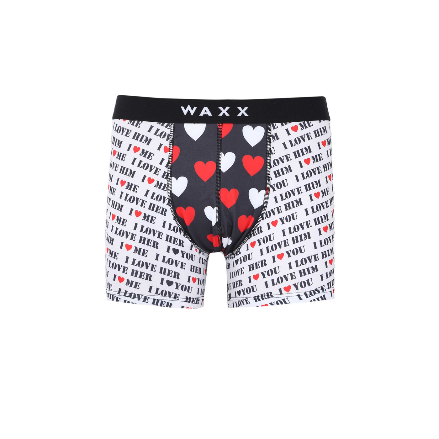 Waxx Tiamo Boxer Short in White & Black