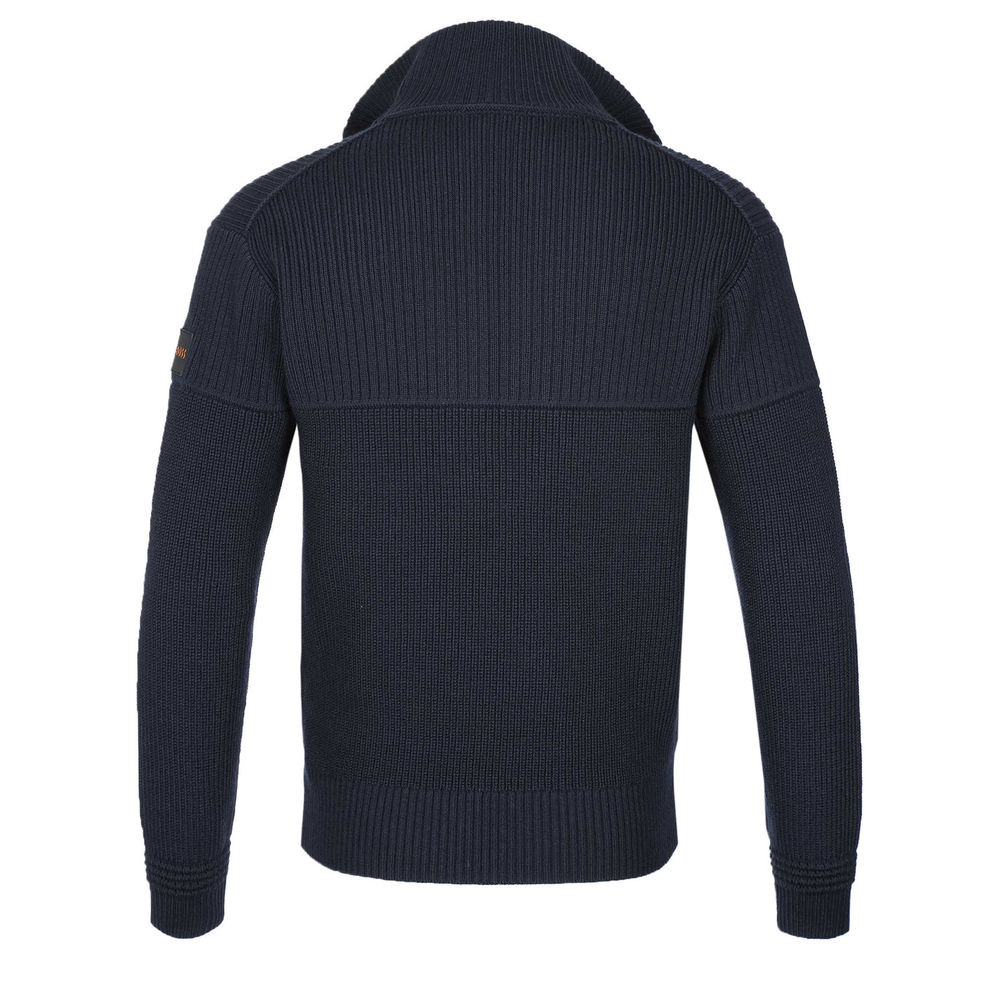 BOSS Atondo Knitwear in Navy Back