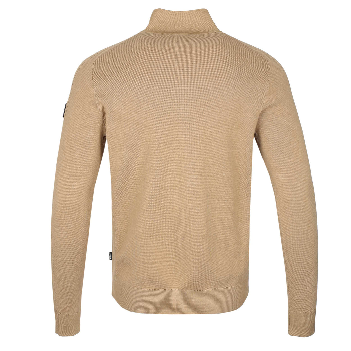 BOSS Fisio Knitwear in Medium Beige Back