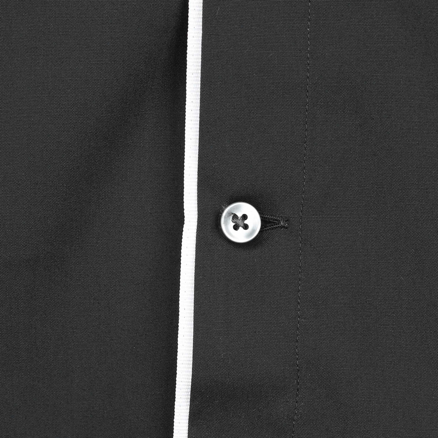 BOSS H Hank Party2 221 Shirt in Black Detail