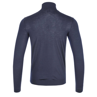 BOSS Musso P Knitwear in Navy Back