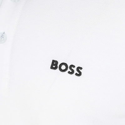 BOSS Paddy Polo Shirt in White