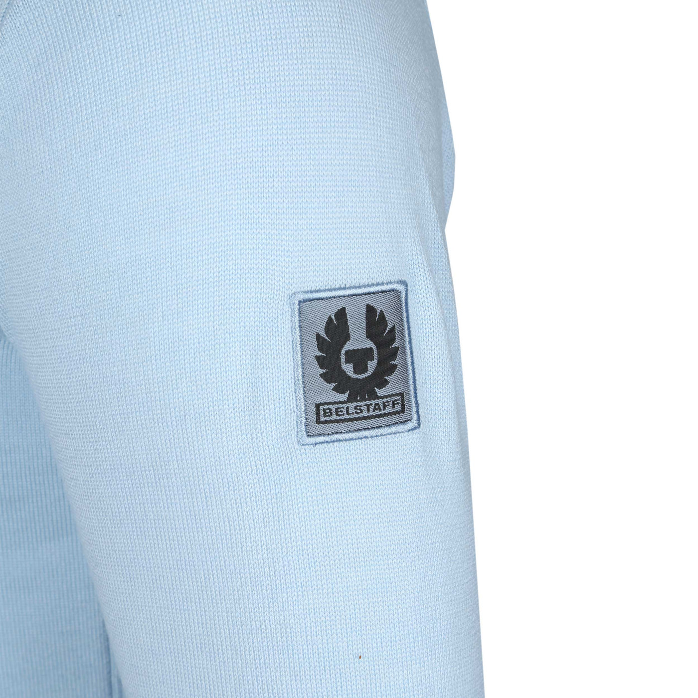 Belstaff Kilmington Knitwear in Sky Blue Logo