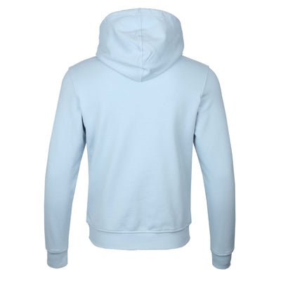 Belstaff Signature Hoodie Sweat Top in Sky Blue Back