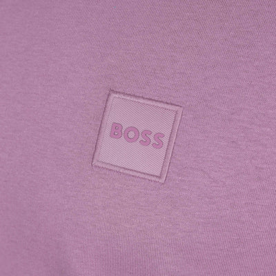 BOSS Tales T-Shirt in Pastel Purple