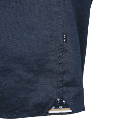 BOSS Lukka 24F SS Shirt in Navy