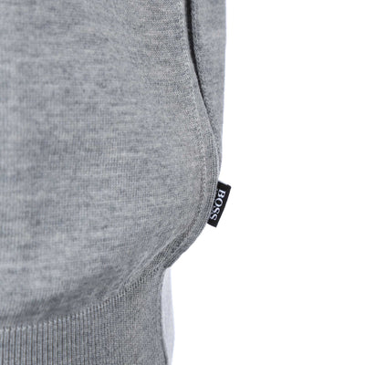 BOSS Musso P Knitwear in Light Grey