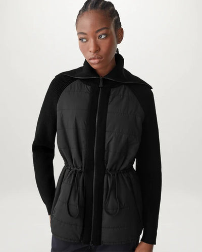 Belstaff Path Ladies Zip Cardigan in Black