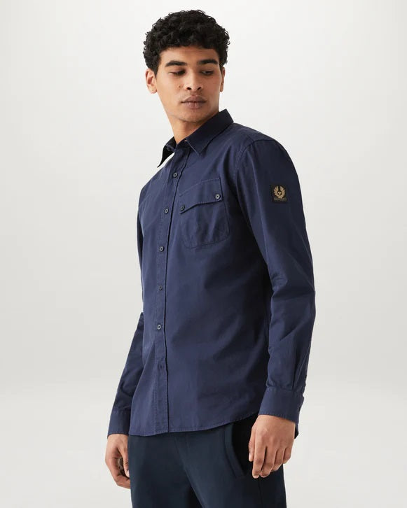 Belstaff Pitch Shirt in Deep Navy