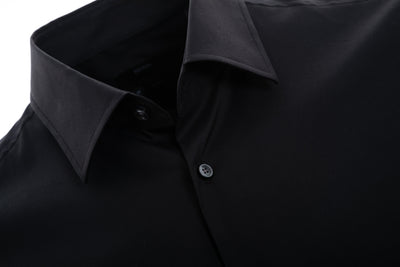 BOSS Jango Shirt in Black Collar