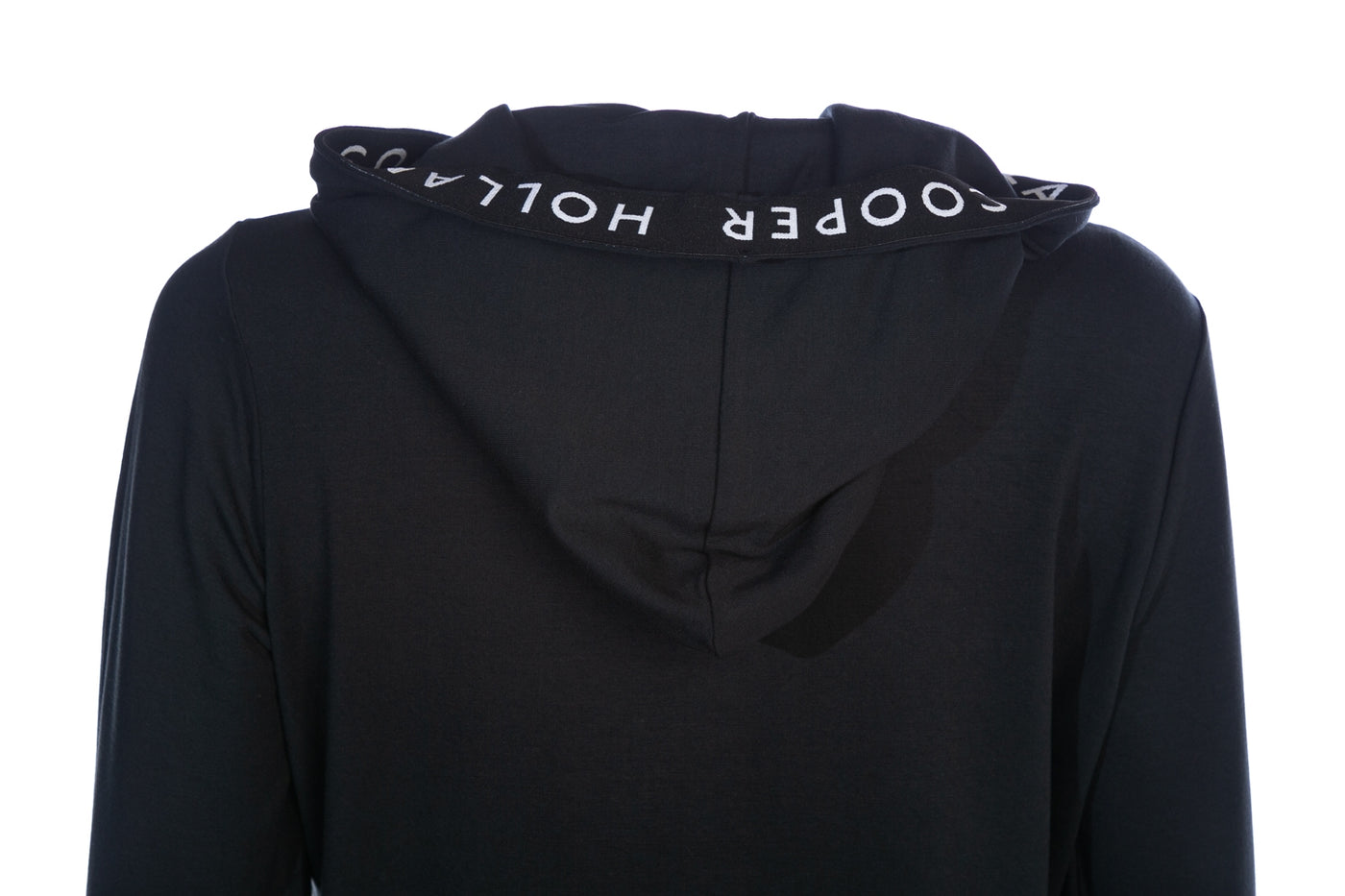 Holland Cooper Zip Lounge Ladies Hoodie Sweat Top in Black