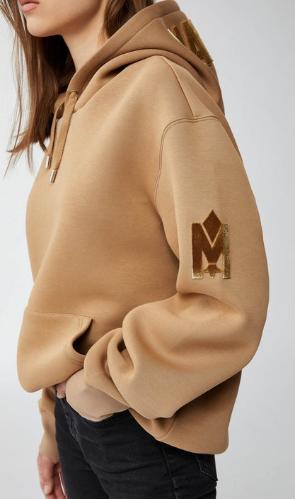 Mackage Krys-R Hooded Sweatshirt in Camel